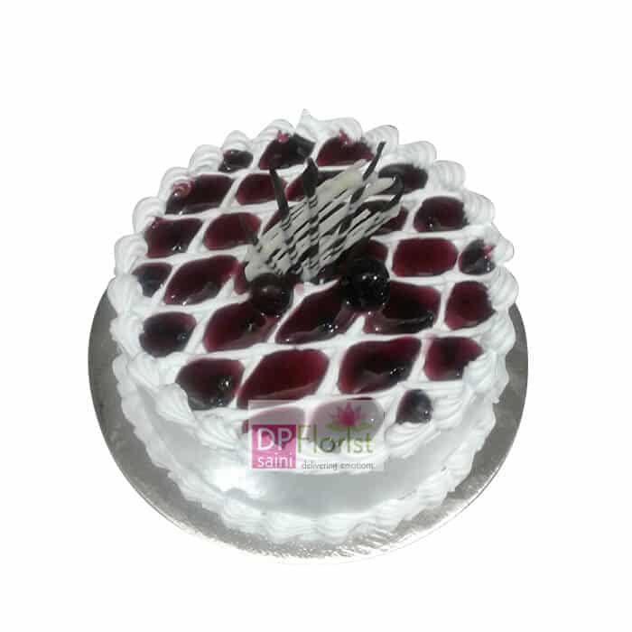 2 Kg Blueberry Cake - Dpsainiflorist
