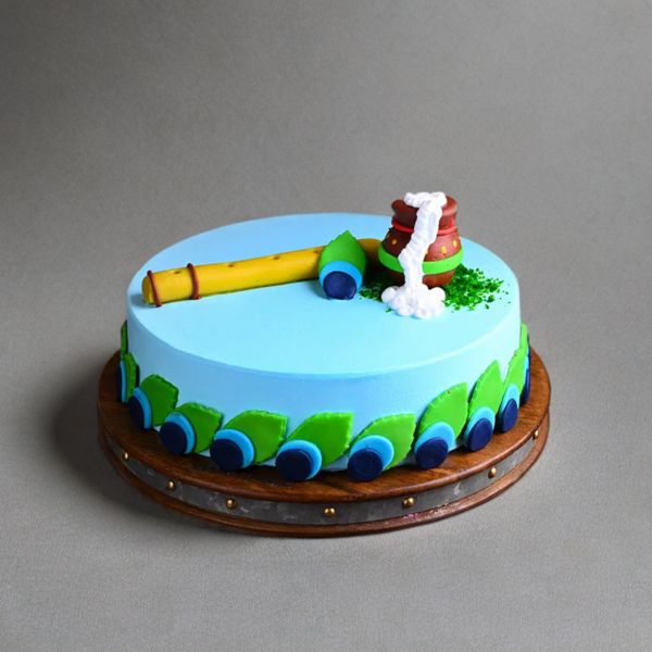 Janmashtami Black Forest Cake