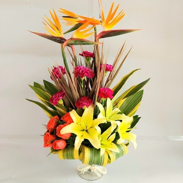 Beautiful Flowers in Vase