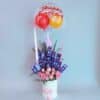 Air Balloon with Flower Arrangement (Birthday Special)