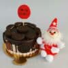 Oero Kitkat Cake with Santa Claus