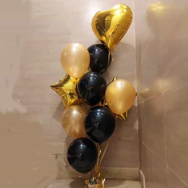 Balloon Arrangement (Pure Helium Gas)