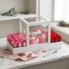 Premium Box of Roses with Cupcakes