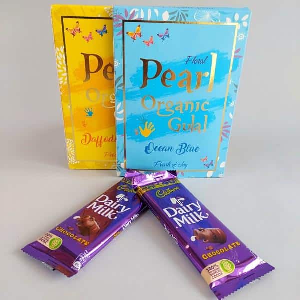 Pearl Organic Gulal with Chocolates