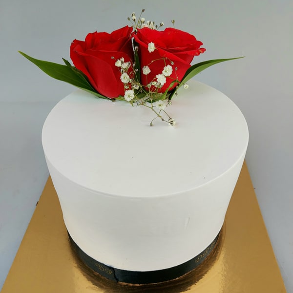 Designer Chocolate Cake with Rose