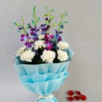 Carnation and Orchid Bunch