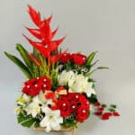 Premium Basket of Exotic Flowers