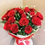 25 Red Rose Bunch