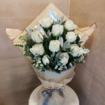 White Rose in Designer Bunch