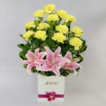 Lille & Carnation Bunch