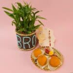 BRO Bamboo with Ladoo & Rakhi