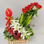 Mix Flower Basket
