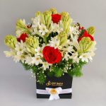 Red Roses and Rajnignadha Box