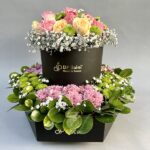Mix Flower Two-Layer box