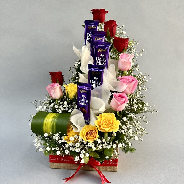 Mix Roses with Chocolate