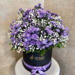 Purple Daisy in Box