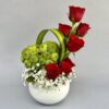 Mix Flowers in Cermaic Pot