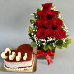Combo of Roses & Cake