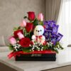 Combo of Roses, Teddy & Chocolate