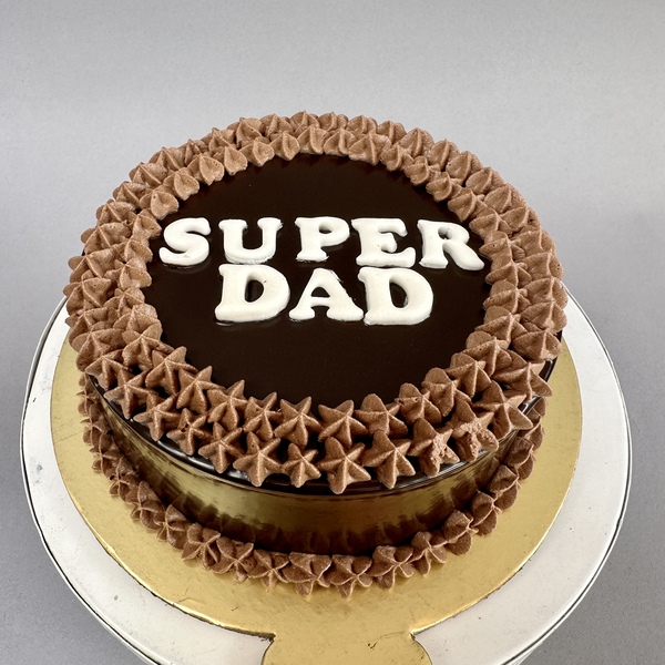 Buy Super Man Vanilla Cake for Dad-Super Man Cake for Dad