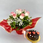 Combo of Flower & Cake