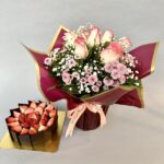 Combo of Flowers & Cake