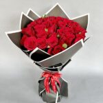 50 Red Rose Bunch