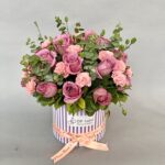 Rose & Carnation in Box