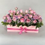 45 Pink Rose Box