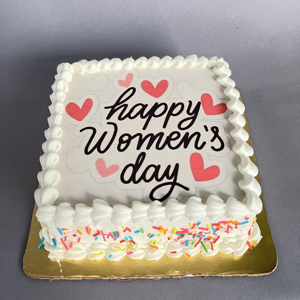 Womens’ Day Photo Cake