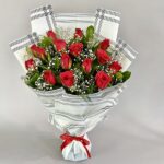 15 Red Rose Bunch