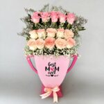 20 Mix Roses in Trophy