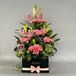 Lilles & Carnation in Big Box