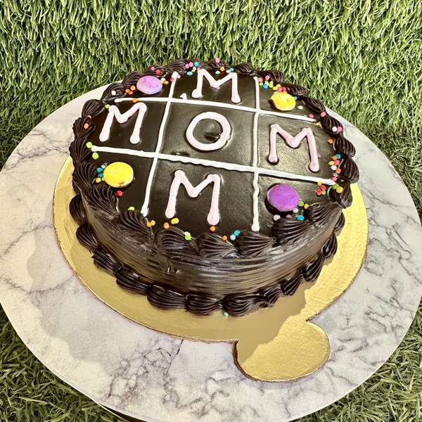 MOM Theme Chocolate Truffle Cake