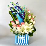 Mix Flower Stripes Box