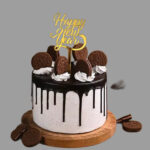 New Year Oreo Cake