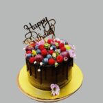 Exotic Fresh Fruit Soft Turffle Cake