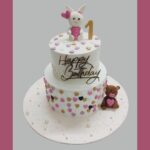 2-Layer Designer Choco-Chip Cake