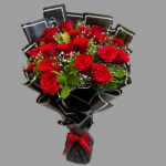 20 Red Rose Bunch