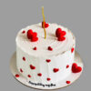 1 Kg Red Velvet Cake