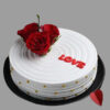 ChocoTruffle Cake With Roses