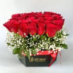 35 Red Rose in Box