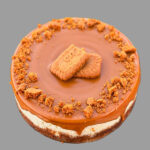 Half Kg Lotus Biscoff Eggless Cake