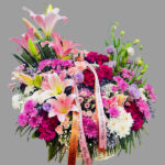 Exotic Mix Flower Luxury Basket