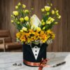 Tuxedo Box of Mix Flowers