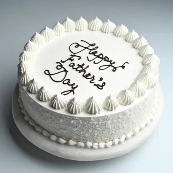 Choco- Vanilla Fathers Day Cake
