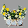 Carnations & Roses in Basket