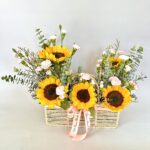 Sunflowers in Basket