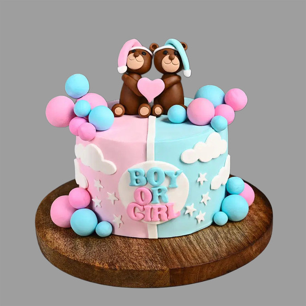 Joy Times Baby Shower Cake