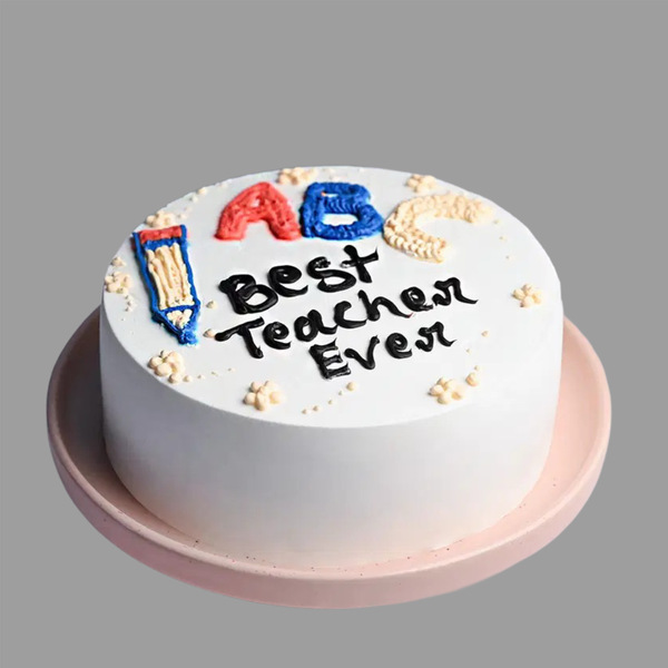 Teachers Day Pineapple Cake